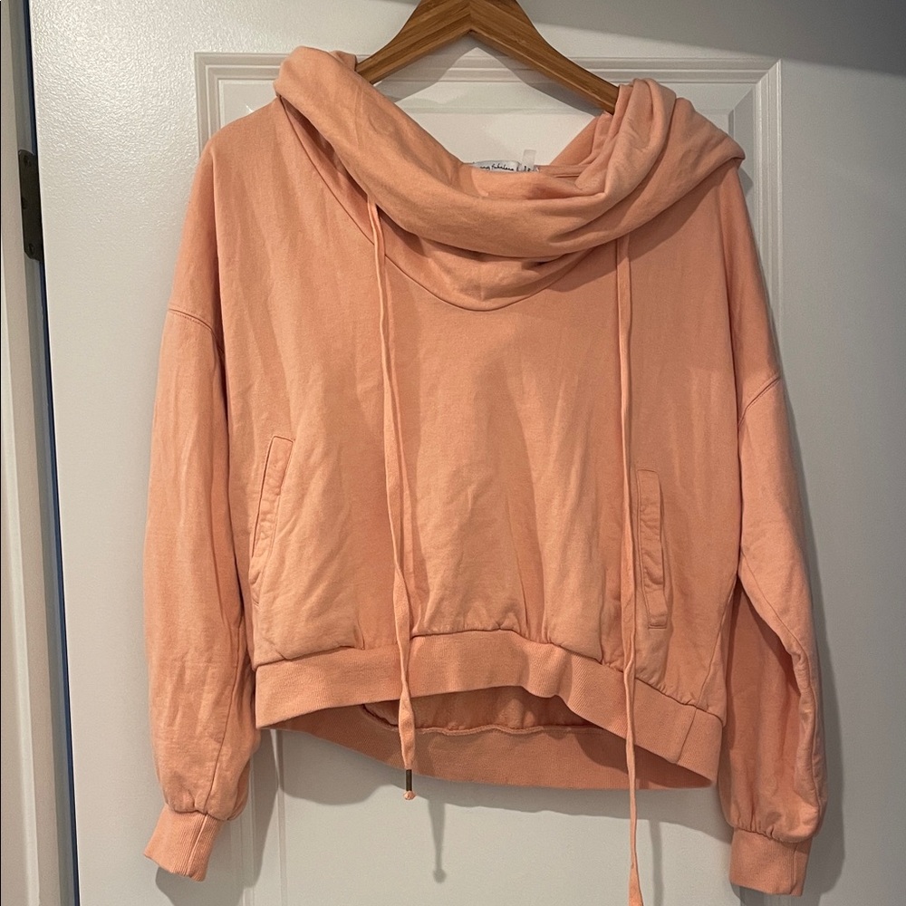 Young Fabulous & Broke peach Hooded Sweatshirt small